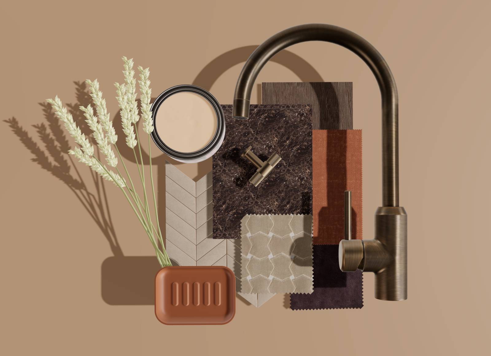 moodboard deco design interior