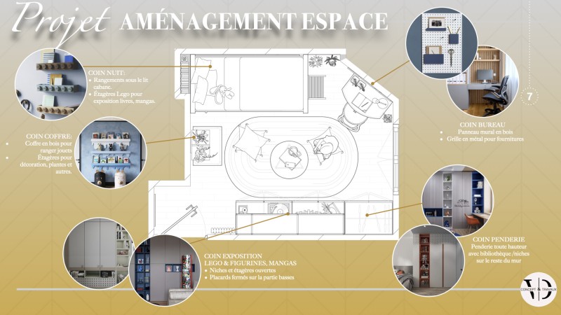 Chambres d’enfants et d’ados : nos idées d’aménagement sur-mesure en exclusivité à Versailles 78000