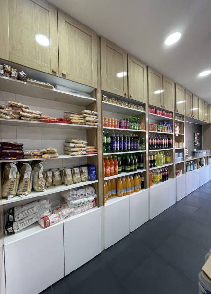 épicerie design interieur pour local commercial neuilly sur seine 92200 les hauts de seine
