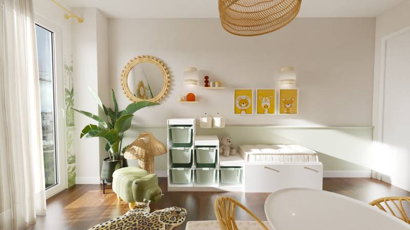 Coin activité évolutif et lumière naturelle