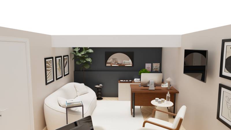 agencement 3D bureau professionel Neuilly 92