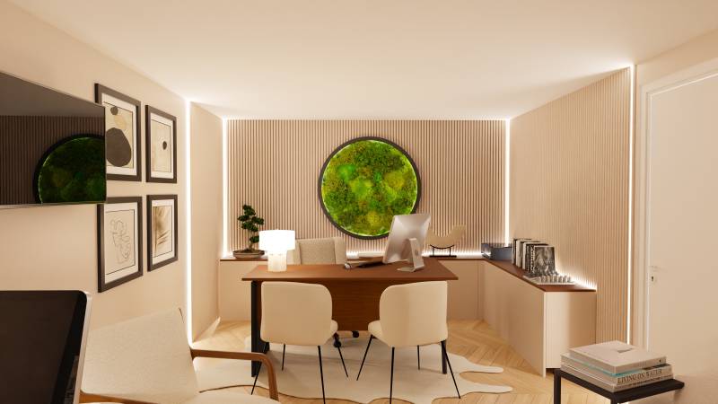 amenagement et agencement bureau professionnel Neuilly sur seine 92200