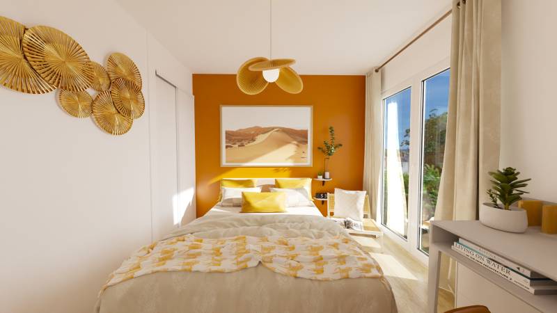 plan 3d agencement et amenagement intérieur appartement étudiant paris16 75016