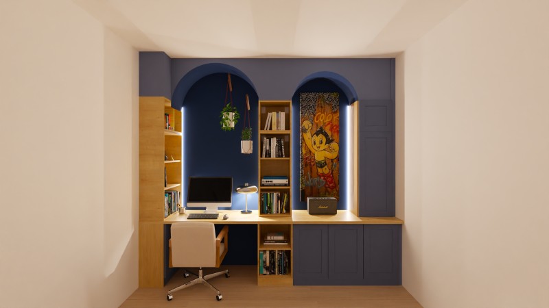 Aménagement intérieur Paris 16 : duplex revisité en loft chaleureux et contemporain