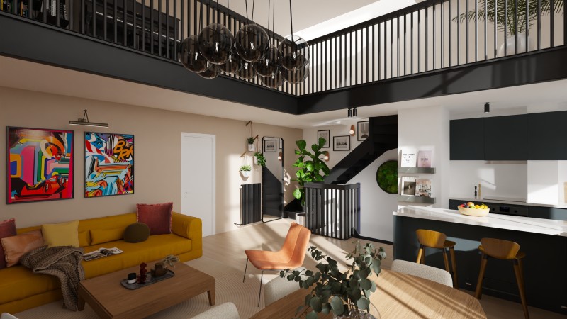 Architecte d’intérieur Paris 16 : transformation complète d’un duplex moderne et chaleureux